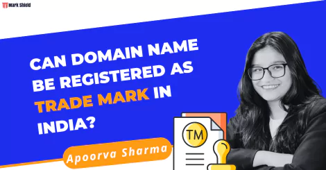domain name be registered as trade mark in India